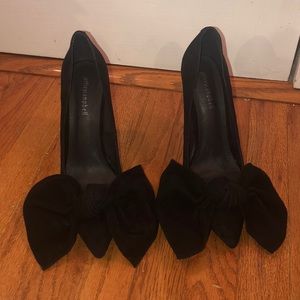 Jeffrey Campbell 9.5 Grandame black bow heels